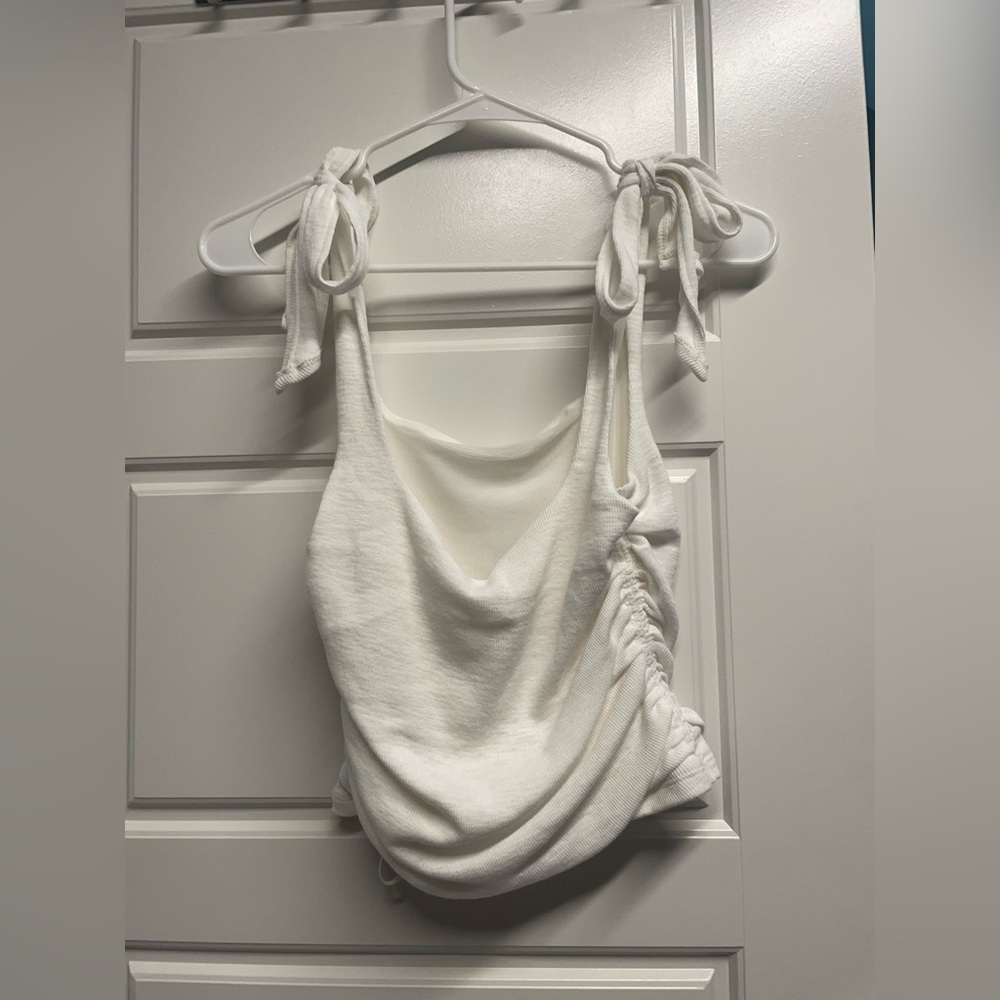 Free People Boulevard white tank size xs